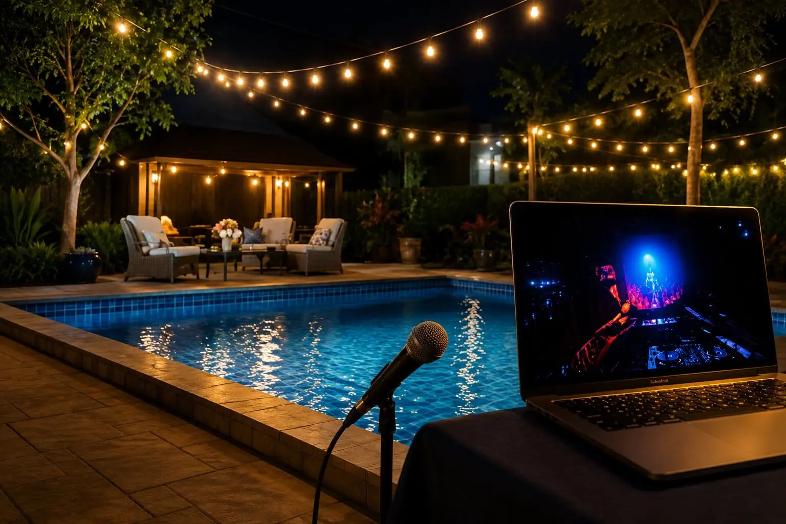 Karaoke pool night