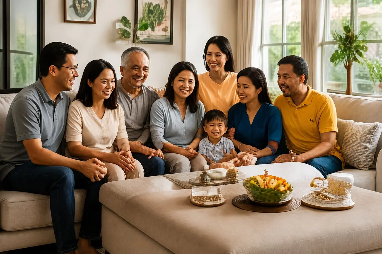 Family together